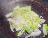 白菜と長ネギの焦がし醤油炒め作り方2写真