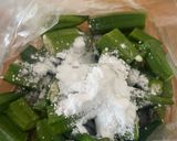 パクパクいけるオクラの唐揚げ(お弁当)作り方3写真