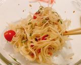 大葉と新玉ねぎの梅おかかサラダ作り方4写真