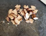 お正月の煮物と雑煮つゆ活用🎍炊き込みご飯作り方3写真