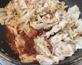 キャベツと挽肉の甘辛炒め作り方5写真