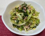 白菜とツナの小ねぎポン酢和え♪簡単さっぱり副菜作り方3写真
