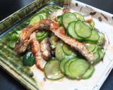 爽やかなうざく鰻蒲焼とキュウリの甘酢和え作り方8写真