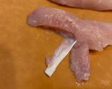 ささみの塩すき焼き 牛肉甘辛煮と生卵添え作り方1写真