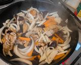 チャンポン麺の太麺で野菜たっぷり皿うどん作り方6写真