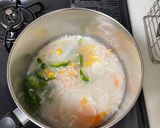 簡単！コーンとスライス野菜の白だしスープ作り方2写真