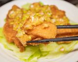 香味ねぎダレでいただく鶏唐揚げ作り方9写真