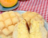 レンジで簡単!メロンクリームメロンパン作り方9写真