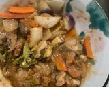 洋風甘辛トマト味回鍋肉風甘酢酢豚作り方17写真