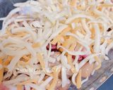 たこと納豆のチーズ焼き作り方2写真