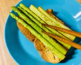 ヴィクトリア朝時代の焼きアスパラガスのバター添え作り方5写真
