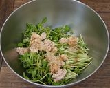 豆苗とツナの和えもの作り方2写真
