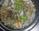 ヤマキ白だし野菜たっぷりスープ作り方83写真