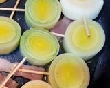 リーキ(ポロねぎ)のオリーブオイル焼き作り方3写真