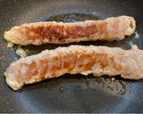 豚の肉巻き　チーズ＆大葉作り方4写真