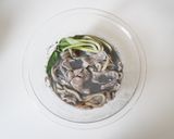 きのこと黒ごまの豆乳うどん作り方5写真
