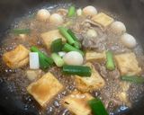 厚揚げと鶉玉子の中華風炒め煮🥚作り方2写真