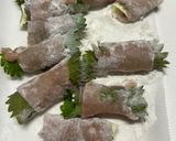 蒸篭で作ろ！温野菜と鶏むねチーズ大葉巻き作り方2写真