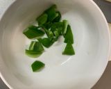 お一人様簡単洋風甘辛オイ梅味豆腐野菜炒め作り方7写真