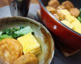 ＊小松菜と練り物と玉子焼きのさっと煮＊作り方4写真