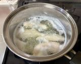 ゆでキャベツとナッツのよだれ鶏作り方3写真