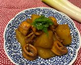いかパパイヤ炒め煮🦑作り方5写真