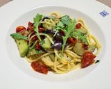 ナスとセミドライトマトのペペロンチーノパスタ♫作り方7写真