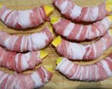 肉巻きコリンキーのポン酢焼き作り方3写真