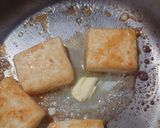 外カリ中ふわ♡豆腐ステーキバター醤油作り方5写真
