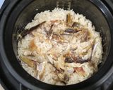 鮎の炊き込みご飯（あぶり鮎使用）作り方4写真