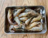 塩卵がけエビ作り方1写真