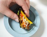 ごまたっぷり炊き込みキンパ作り方10写真