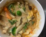 肉無チクワ簡単洋風ビビンバ味野菜炒め作り方18写真