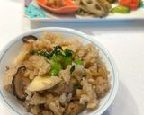 マコモタケとキノコの炊き込みご飯作り方5写真