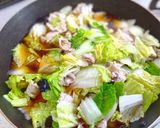 とろみ白菜うどん作り方4写真
