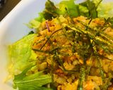 鶏皮の玉子チャーハン作り方3写真