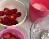 つぶつぶいちごゼリー作り方1写真