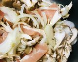 鶏むね肉＆きのこの親子丼作り方1写真