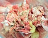 豚こまレモンハーブ焼き作り方2写真