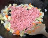 夏野菜のドライカレー作り方3写真