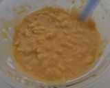 HM 生パイナップルとりんごのケーキ作り方4写真