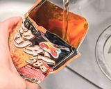 ナポリタンのパウチでスープ作り方7写真
