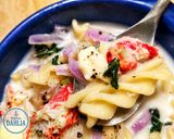 爆速アイラップ🦀たらば蟹パスタ🗽アメリカ東海岸風作り方5写真