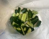 しらすときゅうりの酢醤油作り方1写真
