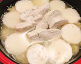 鶏むね肉と山芋の鍋ベース作り方5写真
