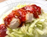 【簡単夕食作り置き】冷製サラダチキンと旨辛ソース作り方4写真