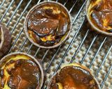 ★カップのレーズン入りバスクチーズケーキ作り方9写真