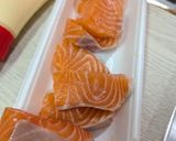 下味冷凍サーモン味噌マヨ作り方1写真