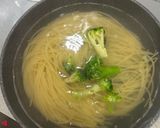 たらことしらすの豆乳クリーミーパスタ作り方2写真