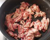 不器用あらびきガーリックの豚こま炒め作り方1写真